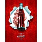 Quadros Decorativos Retro (Imagens Retro) - Tema: Coco-Cola - 2005 -  Ref: 7069/SA
