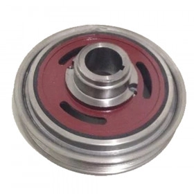 Polia do Virabrequim "Antivibratoria" para Ranger 2005/2012 Motor Maxion 3.0 e Troller T4 3.0 com 6 Estrias