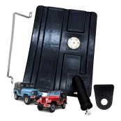 Combo Tanque Plastico Jeep Cj5 + Boia +babador Cinta Fixação