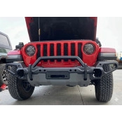PARACHOQUE DIANTEIRO COM BASE PARA GUINCHO MODELO EVOLUTION WRANGLER JL/JT 2017 A 2025