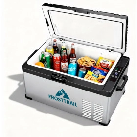 Geladeira Automotiva 12v / 24v / 127v / 220v 30 Litros Cooler Compressor Ideal p/ Camping / Pesca