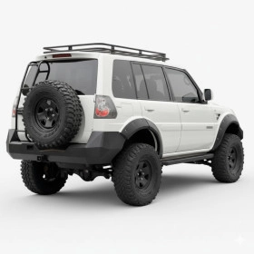 Jogo de Alargadores Fender para Mitsubish TR4 de 2010 até 2015