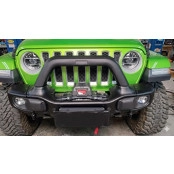 PARA-CHOQUE MINI WRANGLER  DIANTEIRO  COM BASE DE GUINCHO  JL / JT 18-24