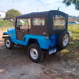Capota Jeep Fixa CJ5 de 1956 à 1983 Preta Completa Acompanha Portas e Janelas