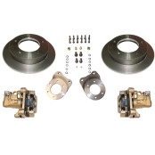 Kit Freio a Disco Traseiro Completo p/ Jeep Willys, F-75 e Ford Rural (Pinças novas)