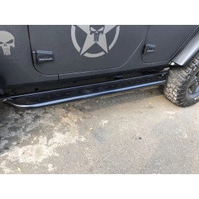 Estribo Pintura epoxi Modelo Four Wheel  para Jeep Wrangler   4 portas 2007 em diante...