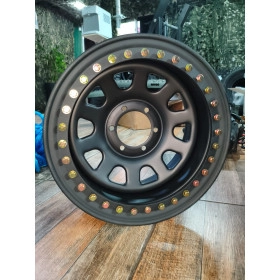 Roda bead-lock original  modelo daytona 17x9 6x139 Off set -25 completa com parafusos 