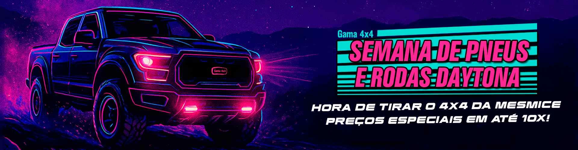 temporário pneus e daytona