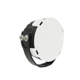 Capa Plástica para Farol de LED Ø = 12,7cm / 5 Pol. cor Branca - O Par