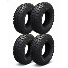 Jogo de Pneus 245/75 R16 Mud Terrain GT Radial - TR4 com Lift de 2, Vitara, Toro , Tracker com lift 2