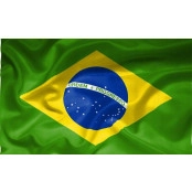 Bandeira do Brasil 1,26 x 88 cm