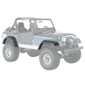 Jogo de Alargador de Para-lamas em Fibra modelo Wrangler para adaptar  em  Jeep Willys CJ5 - Jogo com 4 unidades