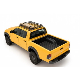 Bagageiro Teto Tubular Aço P/ L200 Savana (2005 em Diante) - Modelo Off-Road