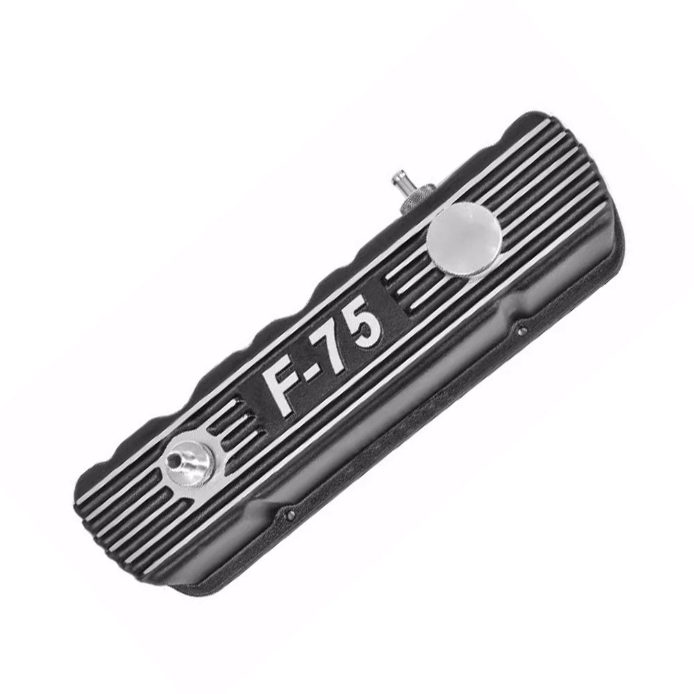 Tampa de Válvula para Motor Opala 4 Cilindros com escrita F75 em relevo