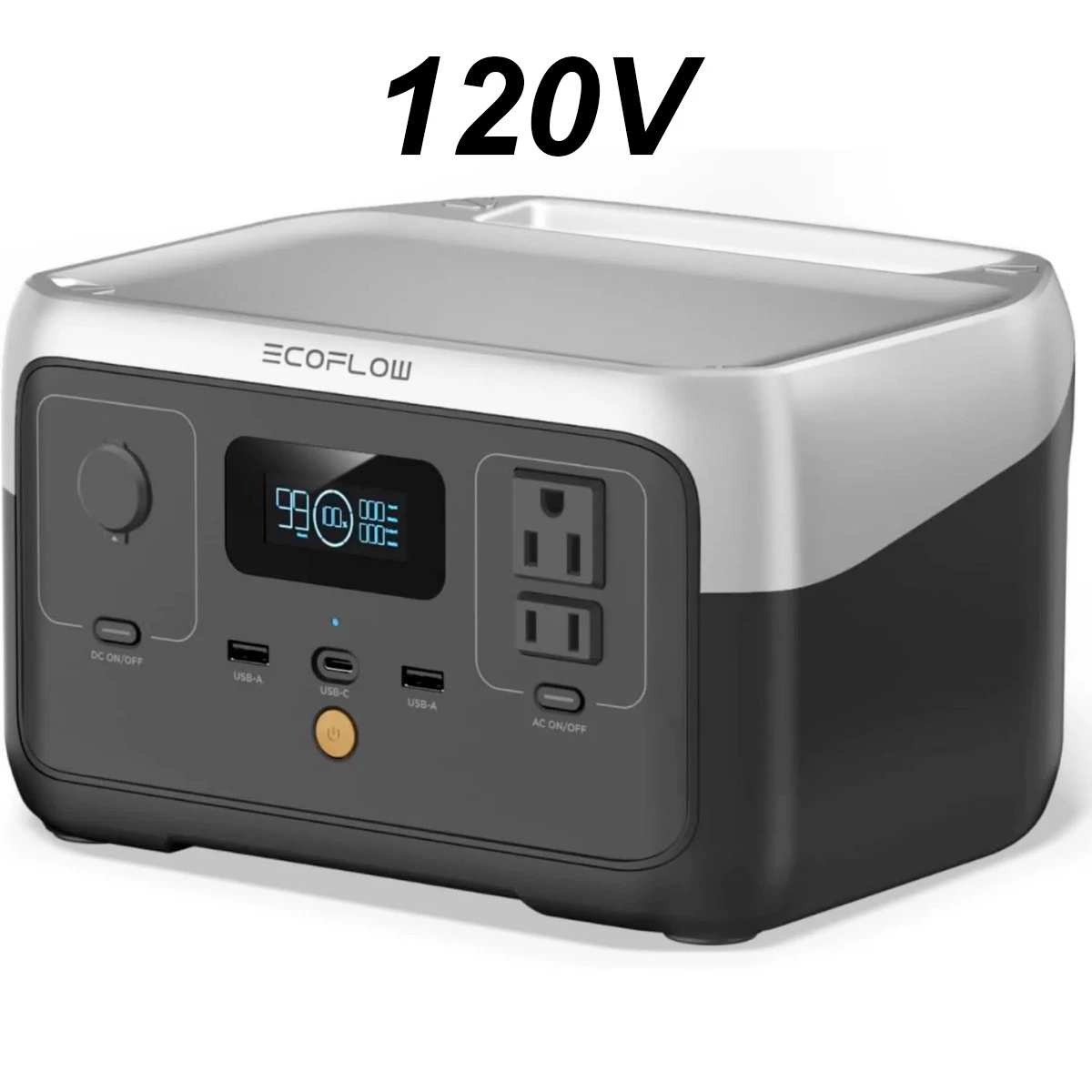 EcoFlow River 2 - Estação de Energia Portátil 600W / 256Wh