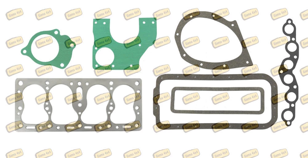 Jogo De Juntas Do Motor Willys Jeep 4 Cilindros Militar