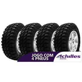 Kit 4 Pneus Achilles Aro 17 305/70R17 Desert Hawk XM/T 124/121Q Ideal para Novo Troller após 2015