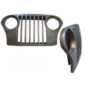 Grade Dianteira em Fibra p/ Jeep Willys Cj5 ( Tipo Wangler )