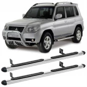 Estribo Cromado para Mitsubishi TR4 - Todos os Anos