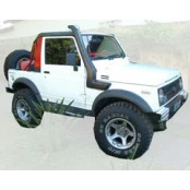 Snorkel para Suzuki Samurai Capota de Lona - Completo - Lado Direito - Todos os Anos - Excel 