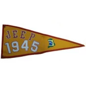 Bandeira para Antena Jeep 1945  (Bandeira Bordada /Bandeira Ano / Bandeira Decorativa para Jeep / 4x4 / Off Road) - Ref: