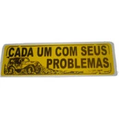 ADESIVO cada um com seus problemas (375)