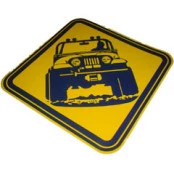 ADESIVO jeep de frente (518)