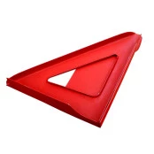 Triângulo de Reforço do Corta Fogo Lado Esquerdo modelo original do Jeep Willys CJ5 e CJ6 de 1955 a 1983 - Cód. 5024