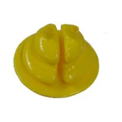 Coifa da Reduzida em Silicone na cor Amarela p/ jeep