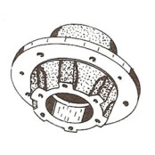 Javali Cubo da roda dianteira - 540 3300 009