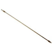 TUBO RÍGIDO DE FREIO DIANT. ESQ. 1.80 metros. MB, GPW, M38, CJ2A, CJ3A, CJ3B E CJ5.