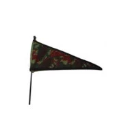 Antena com Bandeira Comander Flexivel (550 gramas)