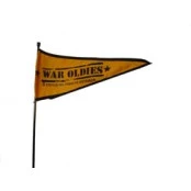 Antena com Bandeira War Oldies Flexivel