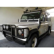 Bagageiro com Suporte de Farol de Milha para Land Rover 110 ( 3 fixadores )