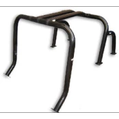 Gaiola Decorativa para Jeep Willis Tubo de 2 1/2 Polegadas com Parede de 1,5mm + Santo Antonio