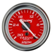 Vacuômetro ø=60mm Rosca =Bico 8mm  Vermelho (W06.034R)
