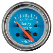Voltímetro 8-16V ø=60mm Azul  (W22.072R)