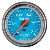 Pressão Óleo 0-7Kg ø=52mm Rosca =Q Azul (W04.379R)