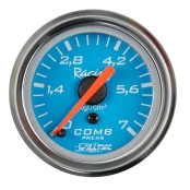 Pressão Combustível 0-7Kg ø=52mm Rosca =Q Azul (W04.378R)
