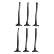 Valvula de Escape P/ Jeep Willys 6cc com a base 35,2 - Larg. Haste 8,7 Comprimento da haste 129mm ( Jg. com 6 Peças )