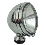 Farol de Milha Offroad Cromado, com Armação em Metal Ø = 135mm