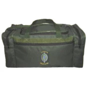 Bolsa Enxoval Verde com Bordado Brasao do Exercito Brasileiro