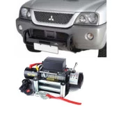 Combo Mesa Guincho L-200 (2004 Em diante) + Guincho Elétrico Winch 12.000lbs Com Controle Remoto Com Fio