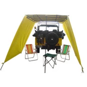 Bagageiro de Teto para Willys CJ5 à partir de 55 MACERAL - Necessário suporte de Estepe e Galão p/ Intalação