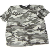 Camiseta camuflada da tropa de choque média