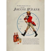 Quadros Decorativos Retro (Imagens Retro) - Tema: Johnnie Walker No matter what - Ref: 7089/SA