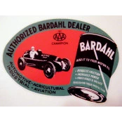 Quadros Decorativos Retro (Imagens Retro) - Tema: Bardahl Champion 1955 - Ref: 7082/SA