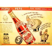 Quadros Decorativos Retro (Imagens Retro) - Tema: The Pepsi-Cola - Ref: 7080/SA