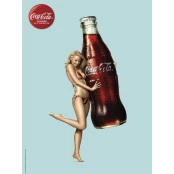Quadros Decorativos Retro (Imagens Retro) - Tema: Coca-Cola Summer as it - Ref: 7068/SA