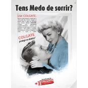 Quadros Decorativos Retro (Imagens Retro) - Tema: Colgate Tens Medo - Ref : 7056/SA
